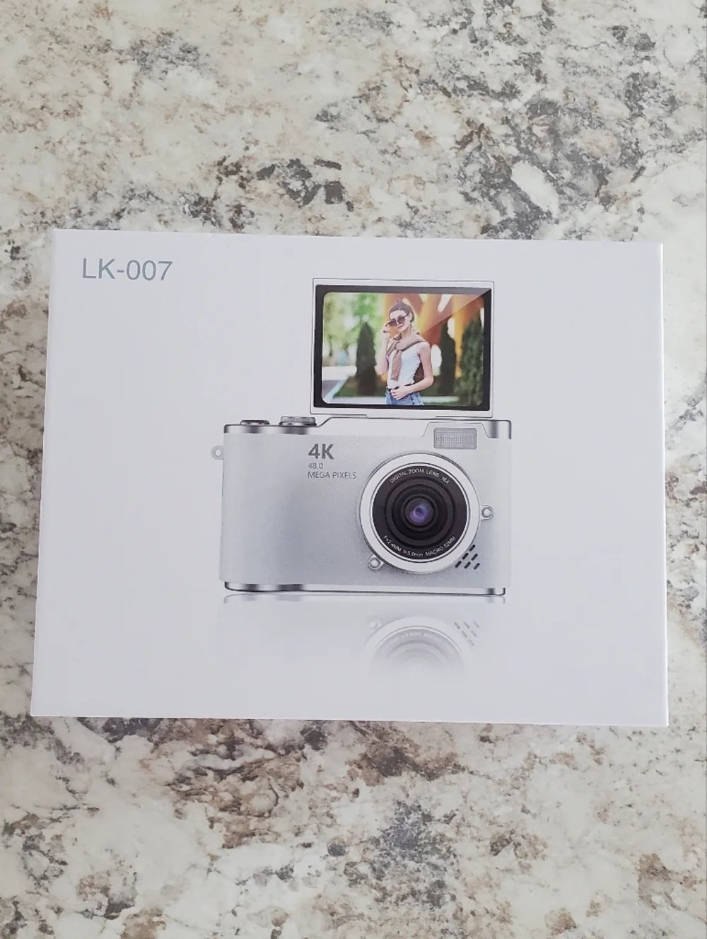4K Digital Camera LK-007 Flip Up Screen Mystery Color